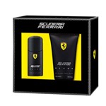 Ficha técnica e caractérísticas do produto Conjunto Masculino Scuderia Ferrari Black Edt 30ml + Gel de Banho 150ml