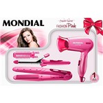 Ficha técnica e caractérísticas do produto Conjunto Mondial Especial Fashion Pink Kt-54 Bivolt