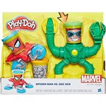 Ficha técnica e caractérísticas do produto Conjunto Play-Doh Spiderman Vs Doc Ock - Hasbro B9364