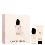 Ficha técnica e caractérísticas do produto Conjunto Sì Giorgio Armani Lait Feminino - Eau de Parfum 30ml + Leite Corporal 75ml