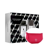 Ficha técnica e caractérísticas do produto Conjunto The Secret Antonio Banderas Eau de Toilette 100ml + Des.150ml + Beleza Pink Nécessaire