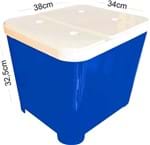 Ficha técnica e caractérísticas do produto Container Para Ração 15kg - Azul
