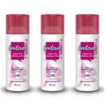 Ficha técnica e caractérísticas do produto Contouré Amor da Minha Vida Desodorante Spray 80ml - Kit com 03