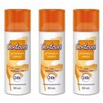 Ficha técnica e caractérísticas do produto Contouré Primeiro Amor Desodorante Spray 80ml (Kit C/03)