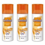 Ficha técnica e caractérísticas do produto Contouré Primeiro Amor Desodorante Spray 80ml - Kit com 03