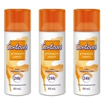 Ficha técnica e caractérísticas do produto Contouré Primeiro Amor Desodorante Spray 80Ml Kit Com 3