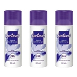 Ficha técnica e caractérísticas do produto Contouré Suave Lembranças Desodorante Spray 80Ml Kit Com 3