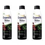 Kit com 3 Coppertone Tatto Protetor Solar Fps50 Spray 177ml
