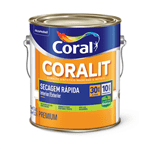 Ficha técnica e caractérísticas do produto Coral Coralit Secagem Rápida Zero Odor Acetinado 3,6 Litros Branco