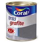 Ficha técnica e caractérísticas do produto Coral Tinta Grafite 900ml Fosco