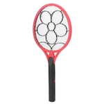 Ficha técnica e caractérísticas do produto Cordless Battery Electric Power Fly Mosquito Swatter Bug Zapper raquete Insetos Killer (Red)