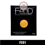 Ficha técnica e caractérísticas do produto Corretivo Camuflagem Fand Make Up Cor:FC01 Fand Make Up
