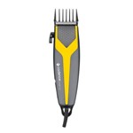 Ficha técnica e caractérísticas do produto Cortador de Cabelos Cadence Master Cut, Prata e Amarelo, CAB174, 110V