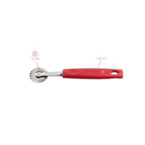 Ficha técnica e caractérísticas do produto Cortador de Massa - Asti Ø 4 X 19,5 Cm - Vermelho Brinox