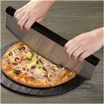 Ficha técnica e caractérísticas do produto Cortador de Pizza 35 Cm - Cinza