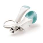 Ficha técnica e caractérísticas do produto Cortador de Unha Multilaser Baby Mini Nail com Lupa Infantil - BB062 - Multicolorido - Branco - Dafiti
