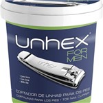 Ficha técnica e caractérísticas do produto Cortador De Unha Unhex Para Pes Pote - Embalagem c/ 24 unidades