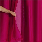 Ficha técnica e caractérísticas do produto Cortina Blackout PVC com Tecido Voil 2,80 M X 1,80 M Pink - Eddi Casa
