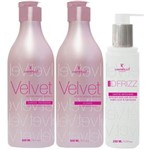Ficha técnica e caractérísticas do produto Cosmética It Velvet Kit Shampoo Preparador, Reconstrutor e Dfrizz