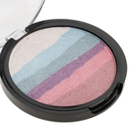 Ficha técnica e caractérísticas do produto Cosméticos Arco-íris Rosto Prisma Maquiagem Highlighter Sombra Em Pó Shimmer