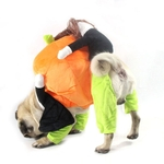 Ficha técnica e caractérísticas do produto REM Costume Dog abóbora animal de estimação do Dia das Bruxas Cosplay roupas engraçadas para o cão pequeno