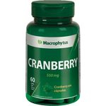 Ficha técnica e caractérísticas do produto Cranberry 550mg 60 caps Macrophytus
