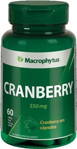Ficha técnica e caractérísticas do produto Cranberry 550mg 60cps Macrophytus