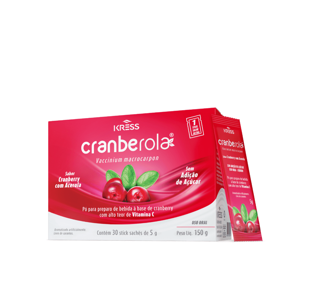 Cranberry e Vitamina C em Pó - Cranberola