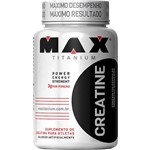 Ficha técnica e caractérísticas do produto Creatina Max - Suplemento Alimentar 120 Cápsulas - Max Titanium
