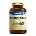 Ficha técnica e caractérísticas do produto Creatine 500mg - 120 Cápsulas - Vitaminlife