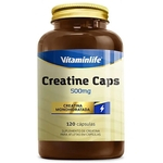 Ficha técnica e caractérísticas do produto Creatine Caps 120 Cápsulas - Vitamin Life