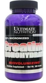 Ficha técnica e caractérísticas do produto Creatine Monohydrate (300g) Micronized - Ultimate Nutrition Creatina
