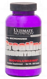 Ficha técnica e caractérísticas do produto Creatine Monohydrate (300g) - Ultimate Nutrition