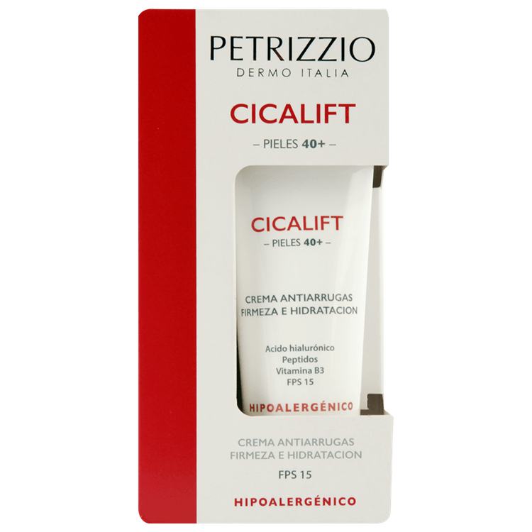 Ficha técnica e caractérísticas do produto Crema Facial Petrizzio, Cicalift +40, 60 G