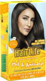 Ficha técnica e caractérísticas do produto Creme Alisante HairLife Mel Amêndoas