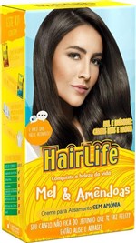 Ficha técnica e caractérísticas do produto Creme Alisante HairLife Mel & Amêndoas