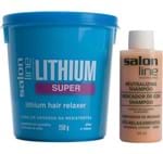 Ficha técnica e caractérísticas do produto Creme Alisante Lithium Super 250g - Salon Line