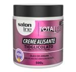 Ficha técnica e caractérísticas do produto Creme Alisante Tioglicolato Óleo De Argan Médio 500g - Salon Line