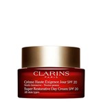 Ficha técnica e caractérísticas do produto Creme Anti-Idade Clarins Super Restorative Day Cream FPS 20
