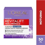 Ficha técnica e caractérísticas do produto Creme Anti-idade L'Oréal Paris - Revitalift Hialurônico Noturno - 49ml - L'Oreal Paris