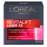 Ficha técnica e caractérísticas do produto Creme Anti-idade L'oréal Revitalift Laser X3 Diurno 50ml