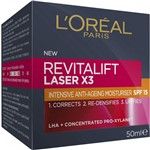 Ficha técnica e caractérísticas do produto Creme Anti-Idade Revitalift Laser X3 - L'Óreal Paris - 50ml - L'Oréal Paris