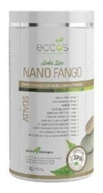 Ficha técnica e caractérísticas do produto Creme Argiloso Massagem Modeladora Eccos Nano Fango 1kg