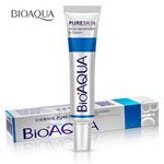 Ficha técnica e caractérísticas do produto Creme Bioaqua Pure Skin para Acne Espinhas Cravos Manchas e Melasma
