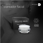 Creme Clareador de Pele para o Rosto Manchas e Melasmas Facial (by Nanotech ) 50g – Helene Deon