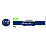 Ficha técnica e caractérísticas do produto Creme de Barbear Nivea 2 em 1 Sensitive - 65g