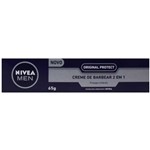 Ficha técnica e caractérísticas do produto Creme de Barbear Nivea Man Original Protect 65g