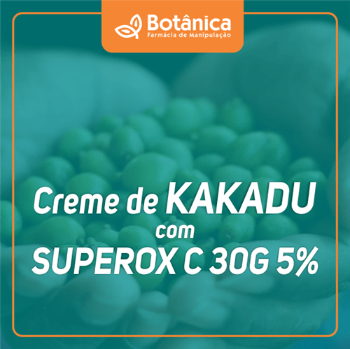 Ficha técnica e caractérísticas do produto Creme de Kakadu do Superox C 30g 5%