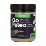 Ficha técnica e caractérísticas do produto Creme de Macadamia e Coco Go Paleo 200g - Super Saúde