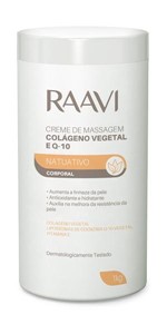 Ficha técnica e caractérísticas do produto Creme de Massagem Colágeno e Q-10 Raavi 1kg - Raavi Dermocosméticos